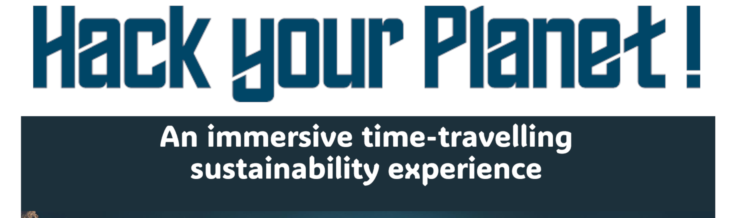 ‘Hack your Planet’